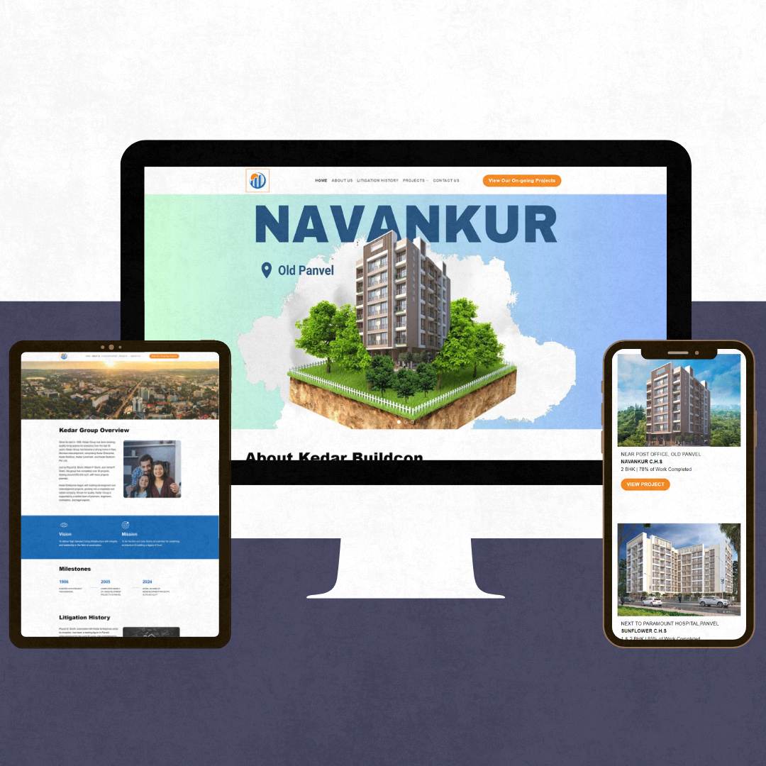 KEDAR BUILDCON WEBSITE